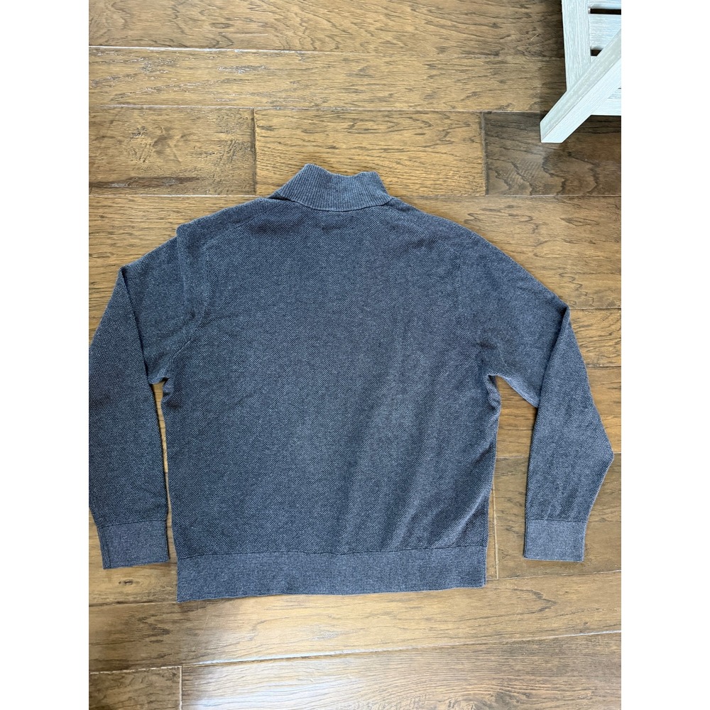 Bonobos Quarter-Zip Sweater Men's XL Cashmere Luxury - Picture 2 of 4